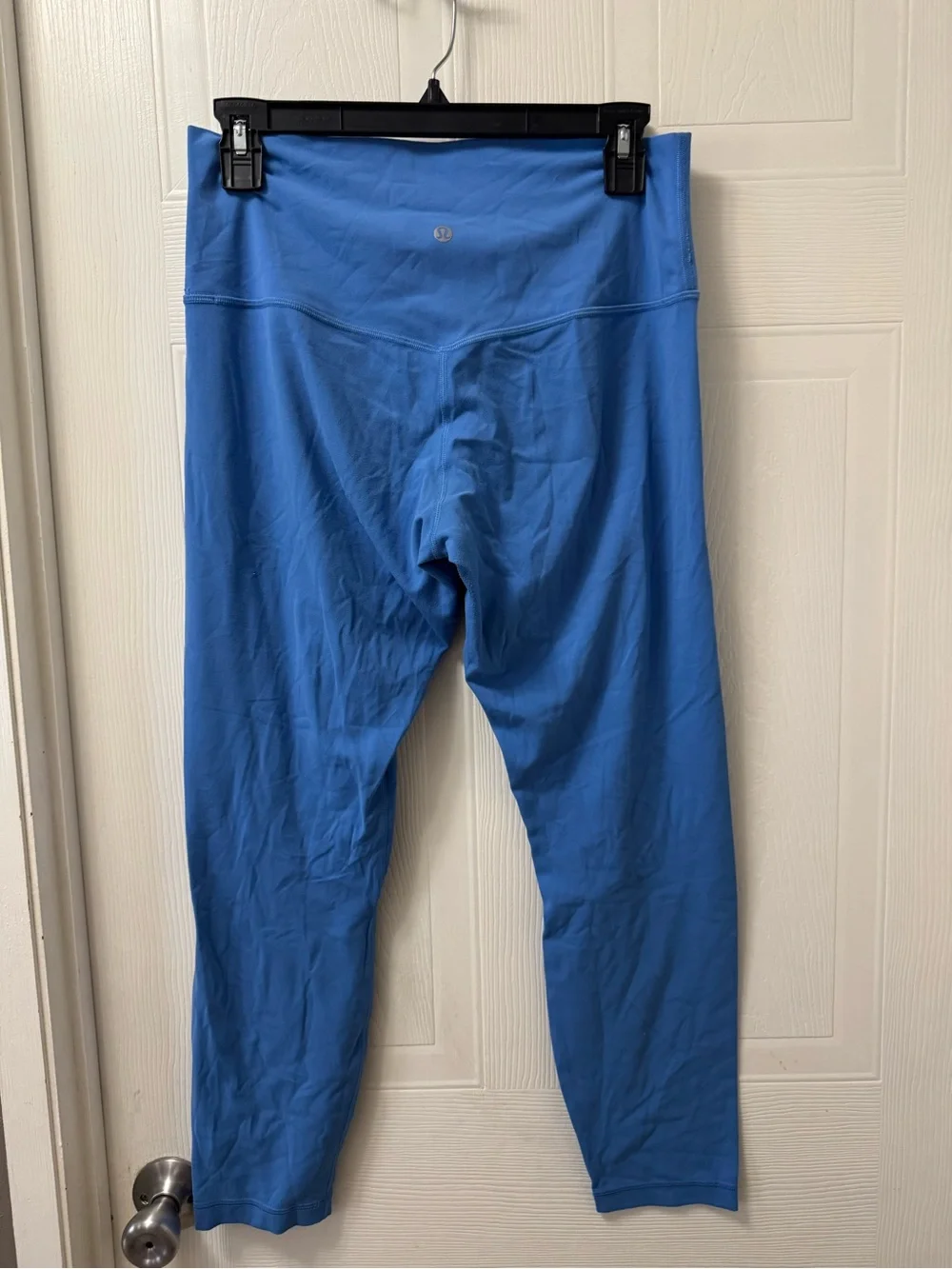 Blue High-Waist Active Leggings